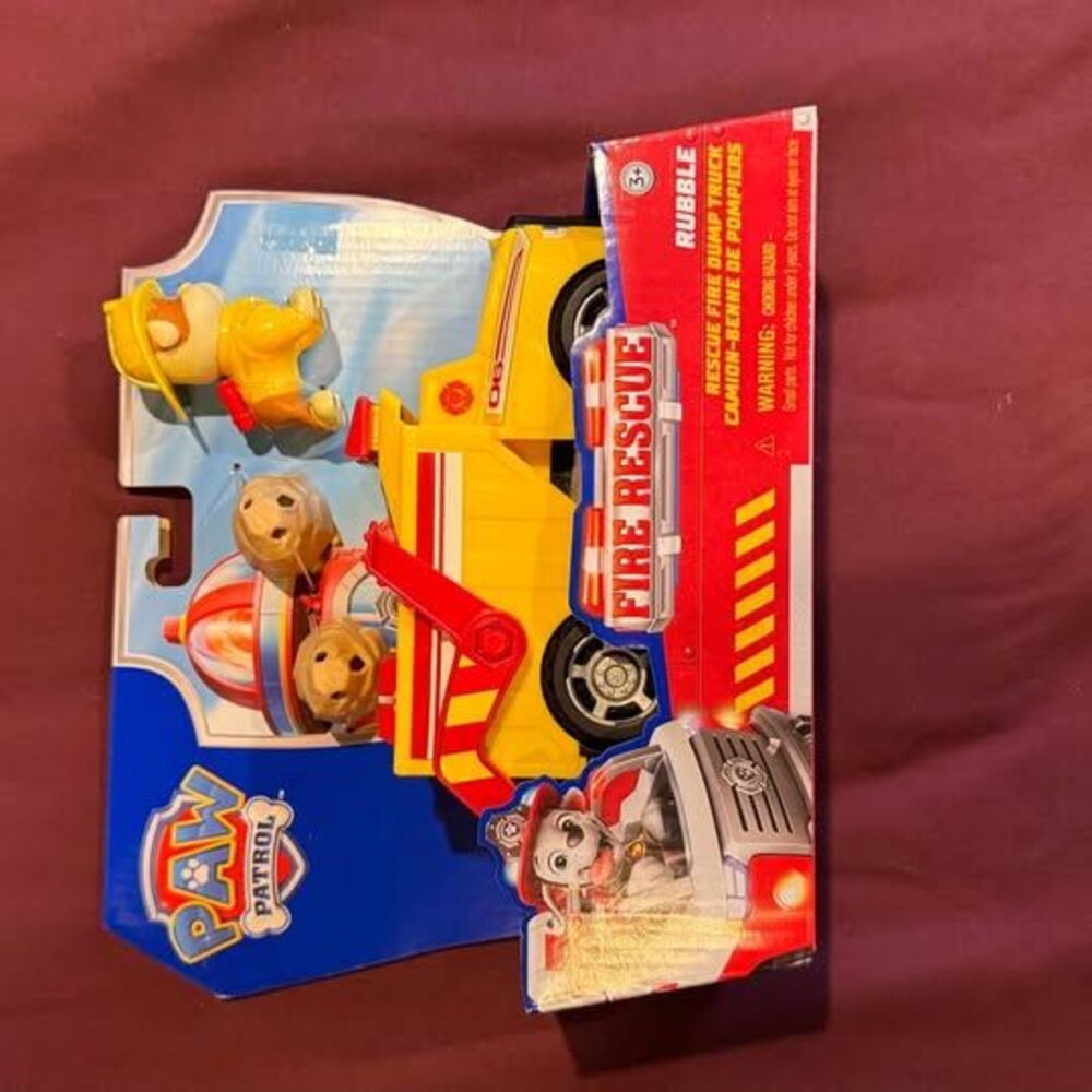 Paw patrol rumble car